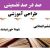 طراحی آموزشی فارسی ششم ابتدایی درس شهدا خورشیدند الگوی mms ام ام اس